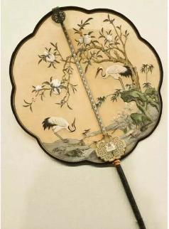 古代精品团扇,爱不释手团扇