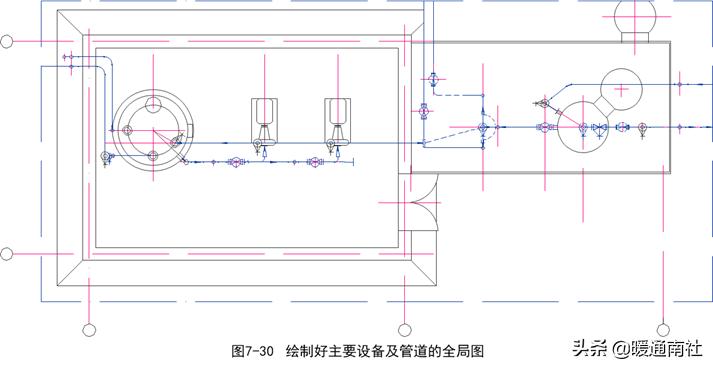 cad怎么标管道节点,cad三维如何画管道