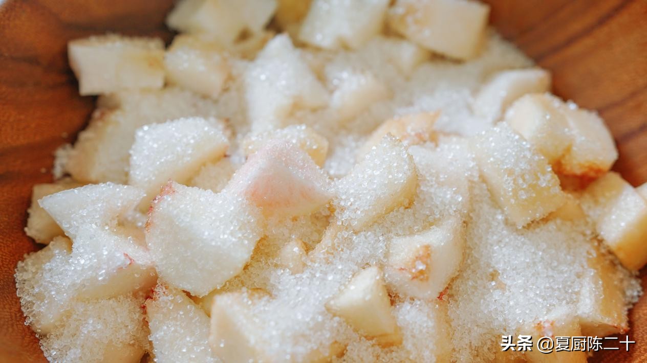 自制蜜桃乌龙茶果酱,自制蜜桃原汁