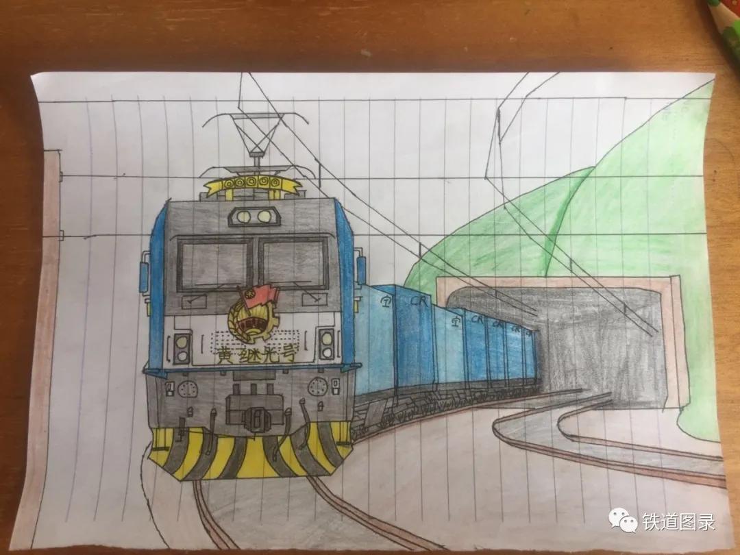 铁路人文:手绘火车