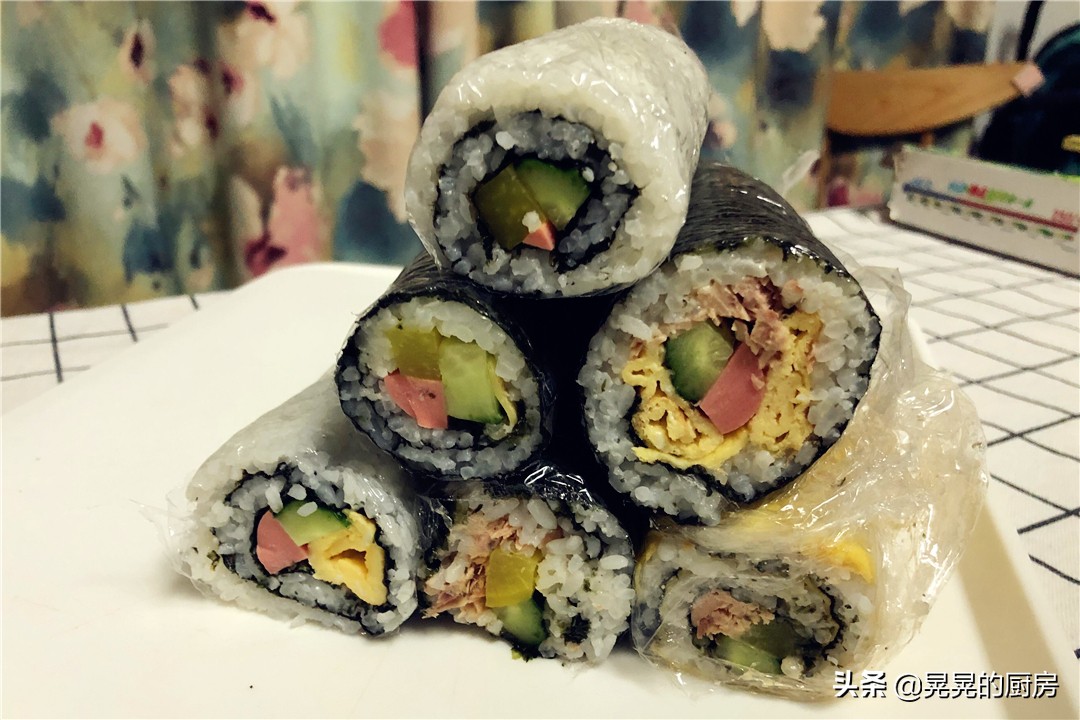 三种卷法让你的寿司与众不同，秋日登高郊游最佳拍档