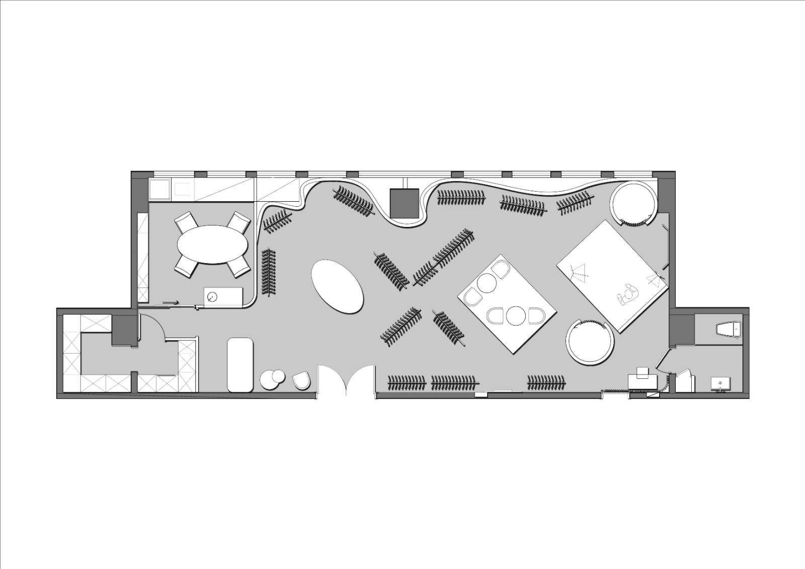 JEAtelier服装工作室用空间展示对服装和美的理解