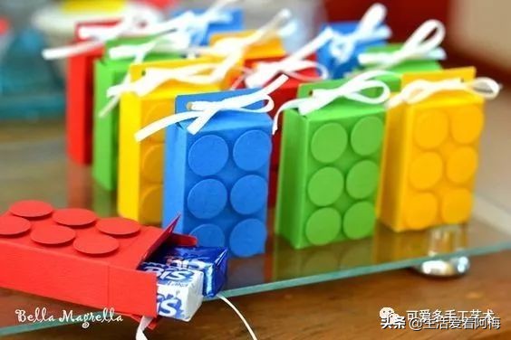 手工制作纸折的礼品盒,纸手工折盒教程