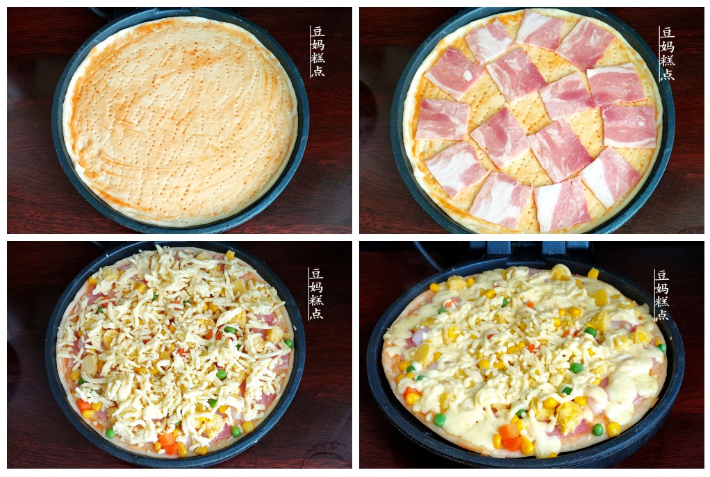 水果披萨怎么做好吃又简单视频,空气炸锅做水果披萨的家常做法