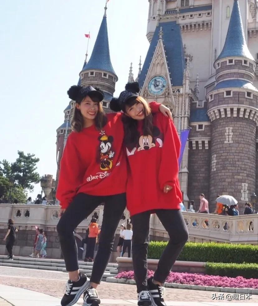 迪士尼游玩穿搭春秋女款,日系穿搭迪士尼