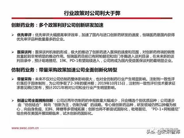 恒瑞医药创新战略,恒瑞医药的发展困境和机遇