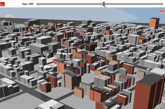谷歌发布地图「时光机」:100年前,你家街道长啥样?