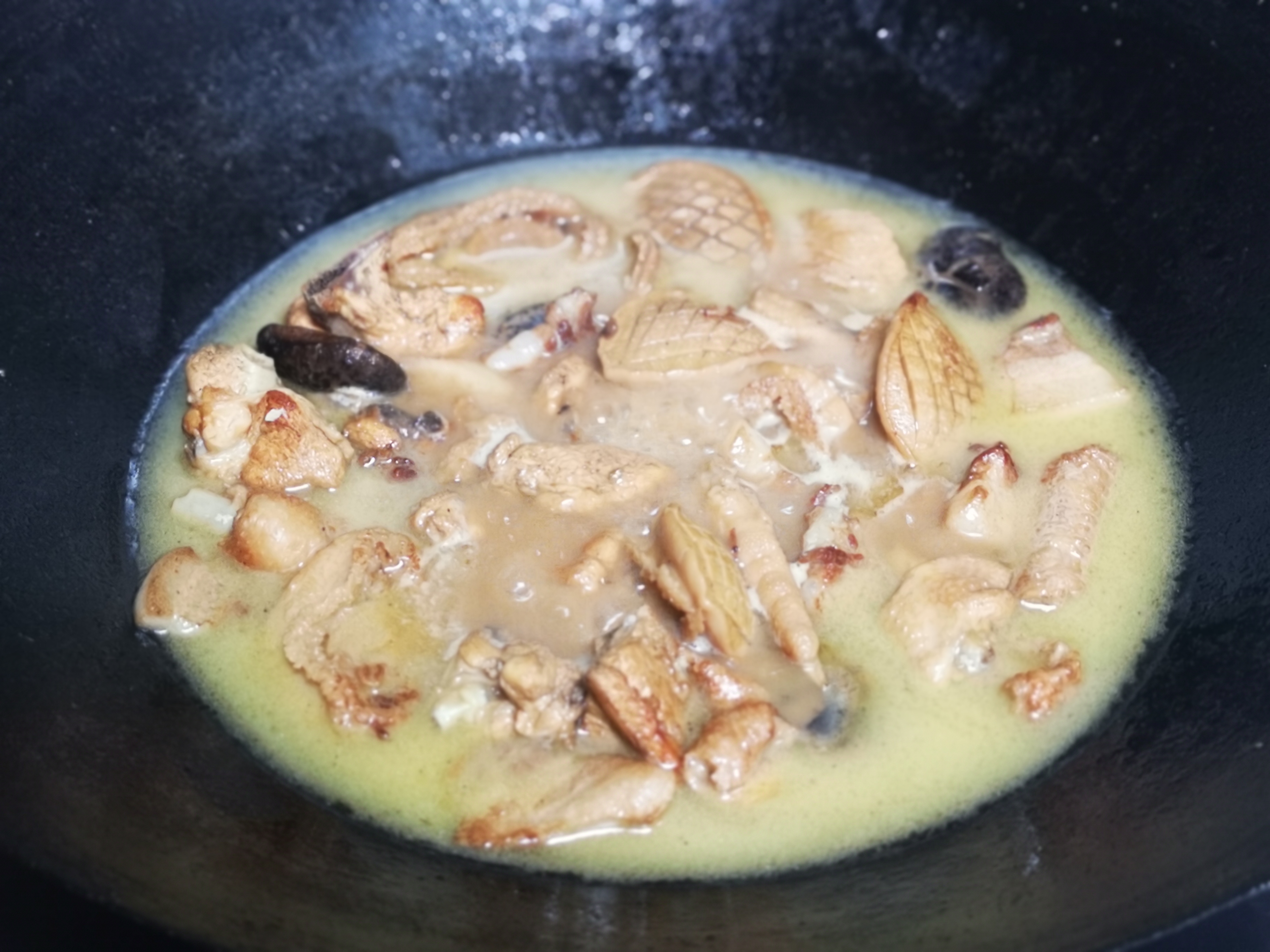 排骨焖干鲍鱼的简单最佳吃法,小干鲍鱼最好吃的做法