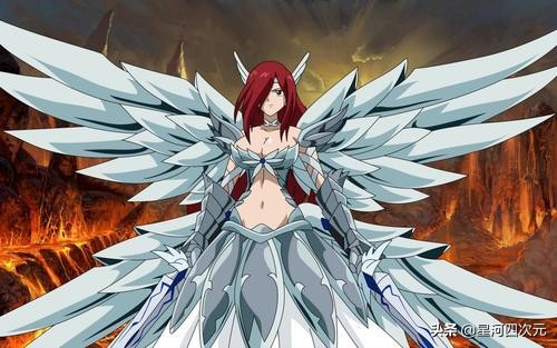 二次元红发角色,二次元红发女