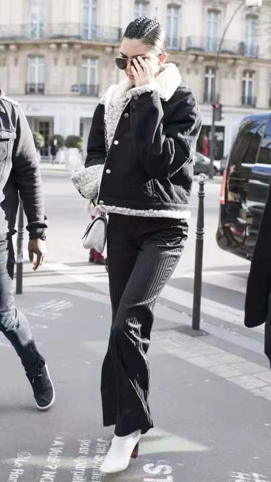 今年最火的方头靴配什么裤子,方头鞋韩国女鞋秋冬