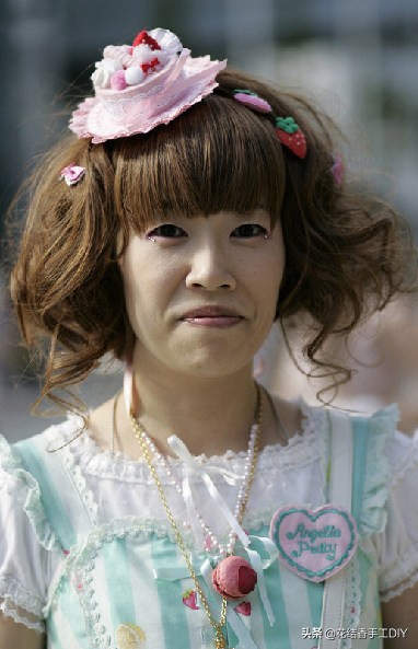 洛丽塔Lolita蝴蝶结,附详细教程,只看“lo娘”服饰,别看相貌哈