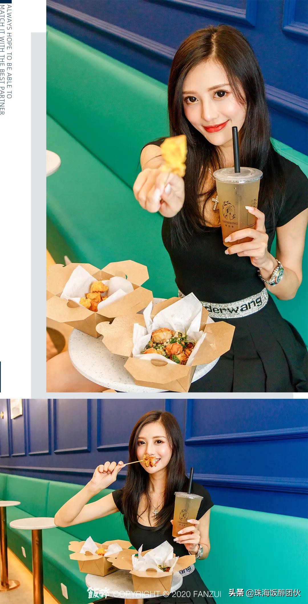 红了10年的澳门奶茶与头牌炸物，终于在珠海“锁CP”了