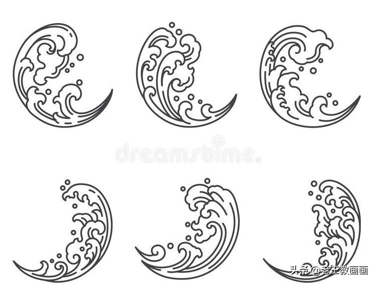 ai传统水波纹纹样,ps水波纹传统纹样制作