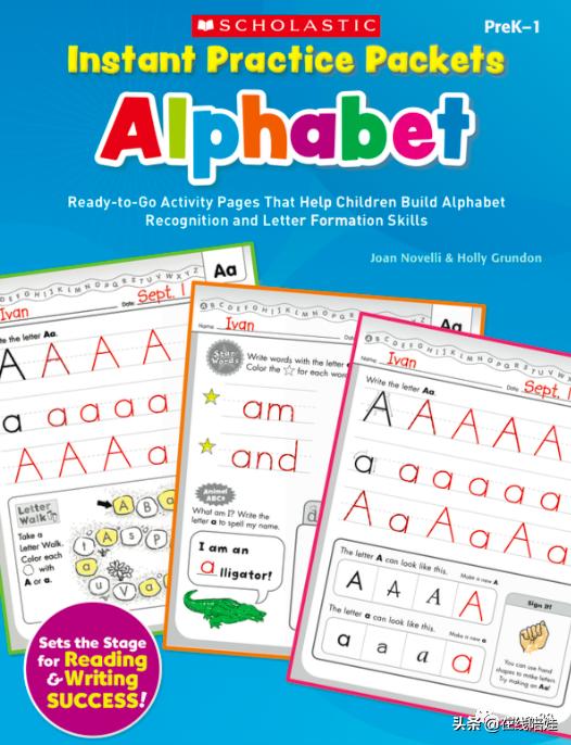 免费*载下**|美国字母练习册InstantPracticeAlphabet