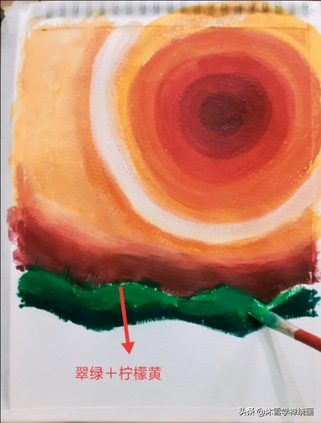 用马克笔画长颈鹿简单的画,初学者丙烯画教程长颈鹿