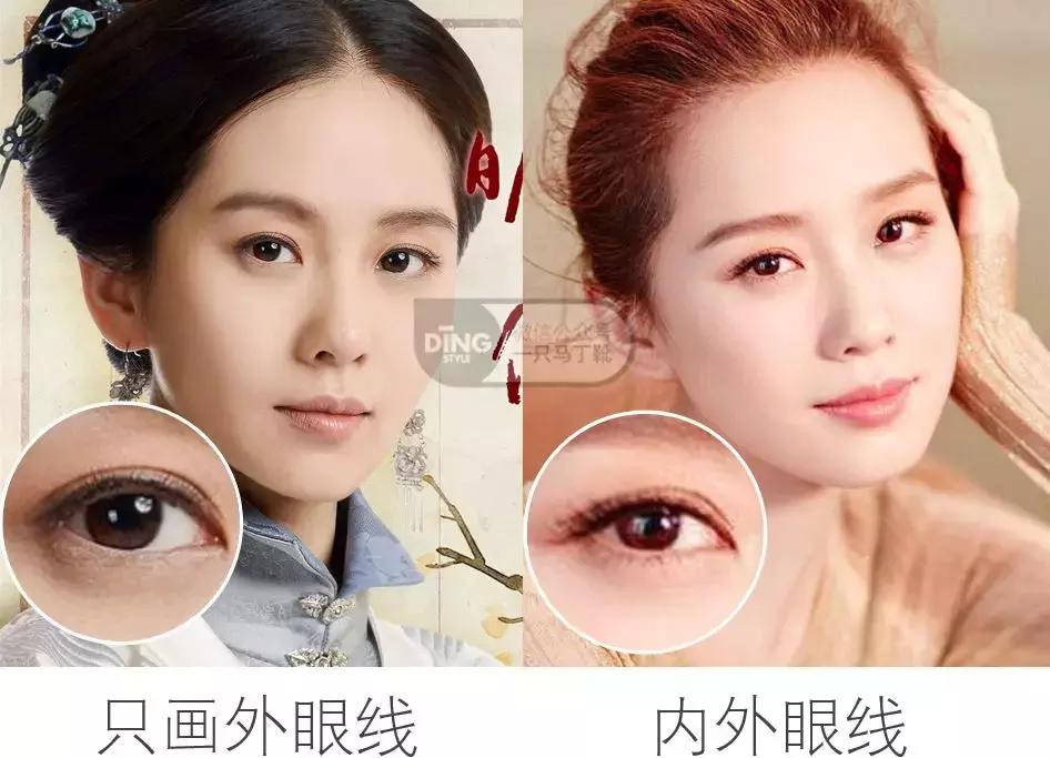 杨颖眼大,杨颖的眼睛瞪大了为什么好看