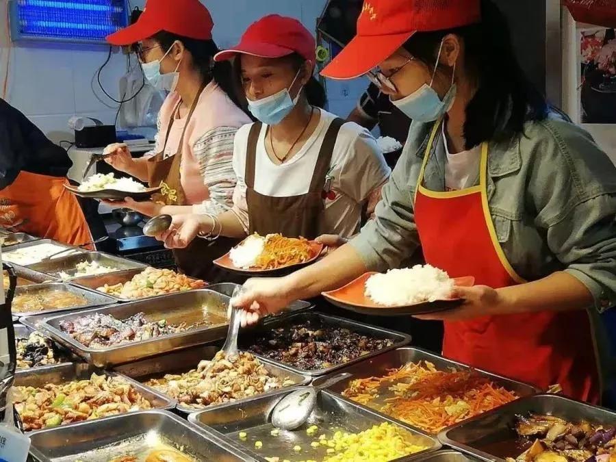福建哪家大学食堂最好吃,福建高校食堂视频