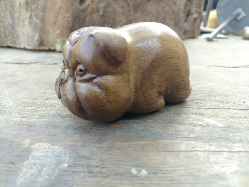 手把件木雕入门简单的物件,自学木雕画教程