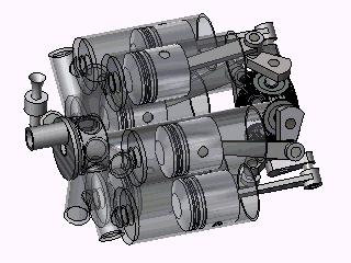 难得一见的机械原理图,机械原理构件图动画展示