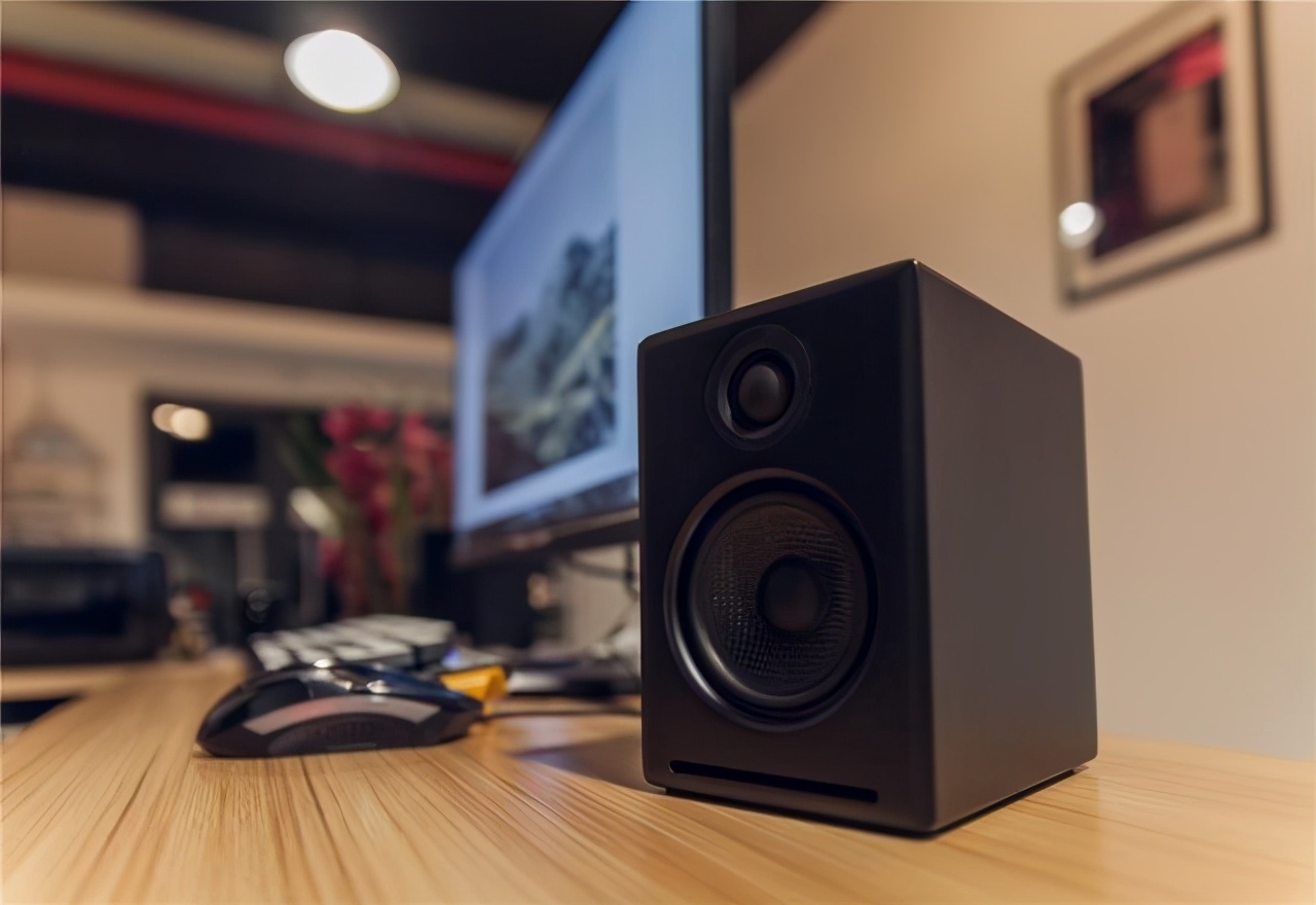 打造高级感桌面,audioengine声擎a2音箱