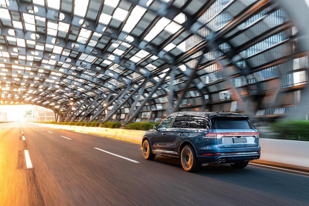 试驾林肯飞行家电动版,2020款林肯飞行家沉浸式试驾