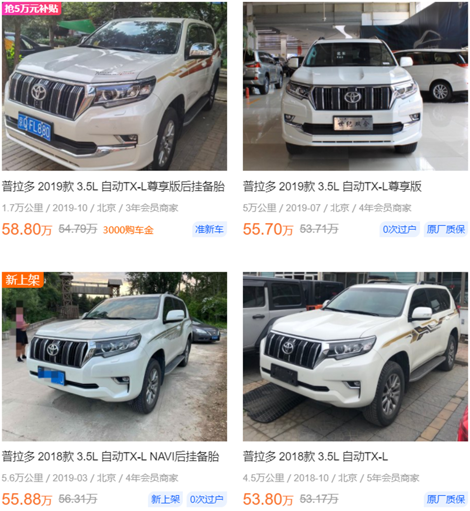 丰田普拉多2022价格,17年的丰田普拉多价位