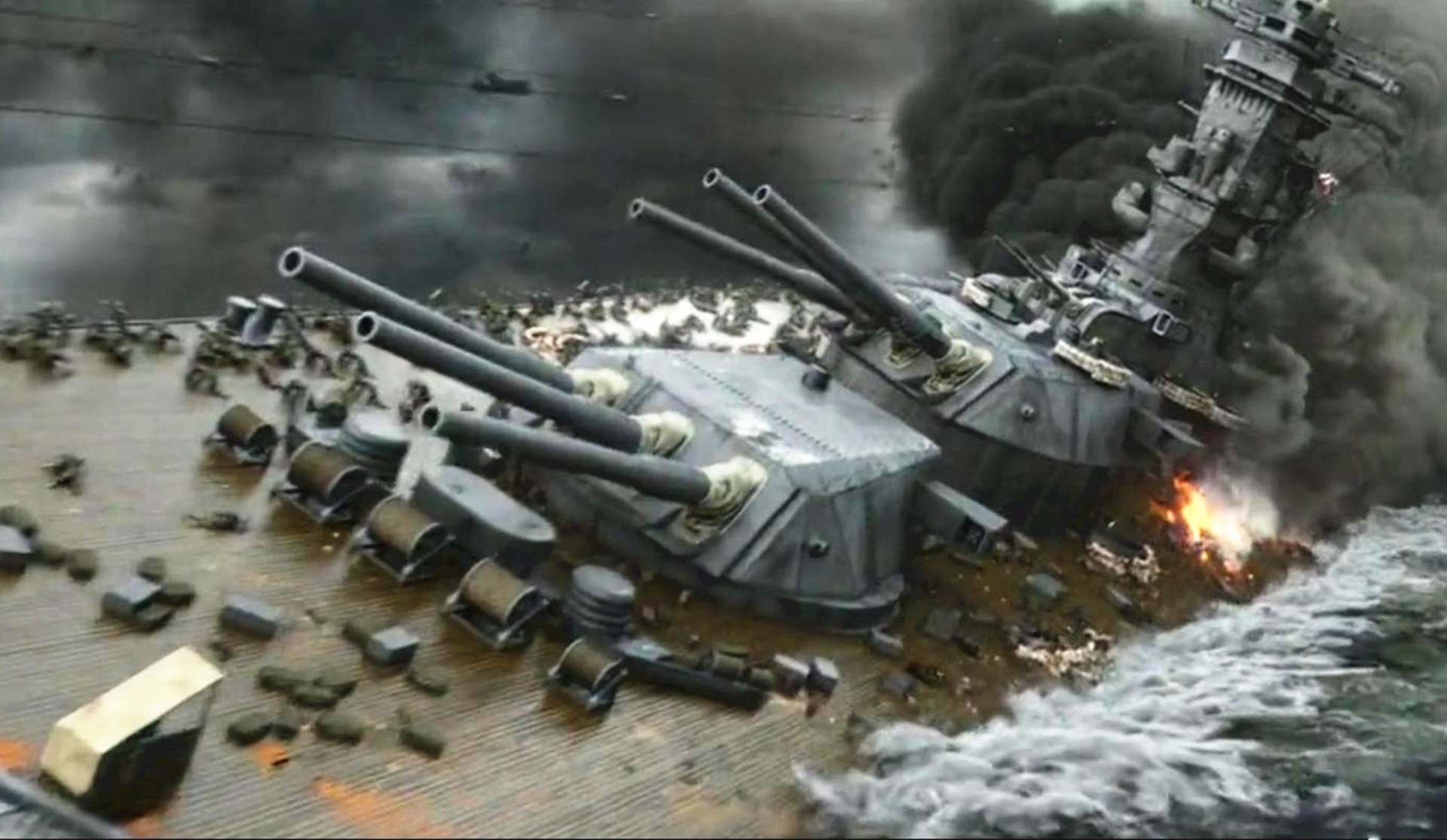 大和号战列舰460毫米主炮威力,史上最大战列舰大和