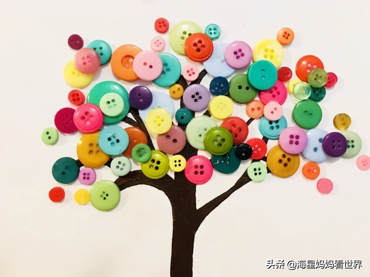 植树节种树简单又漂亮,关于植树节制作大树的图片