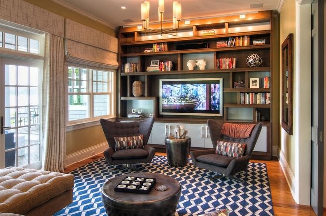 定制电视柜插座留多少高度合适,有50管电视柜还需要留孔吗