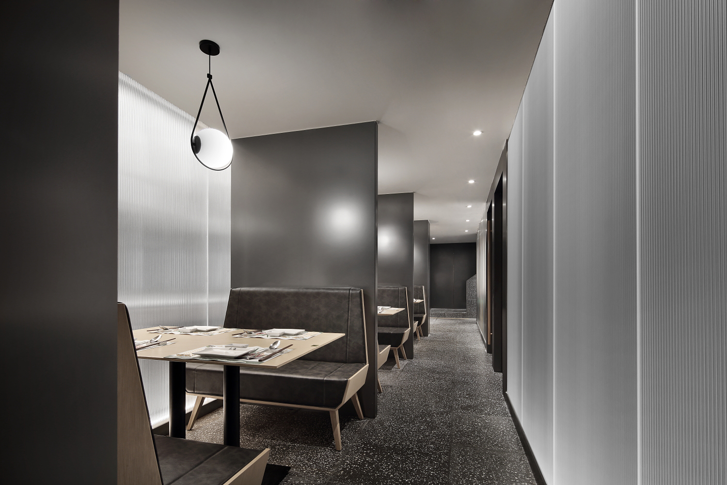 设计案例极简侘寂风,设计案例分享新中式极简