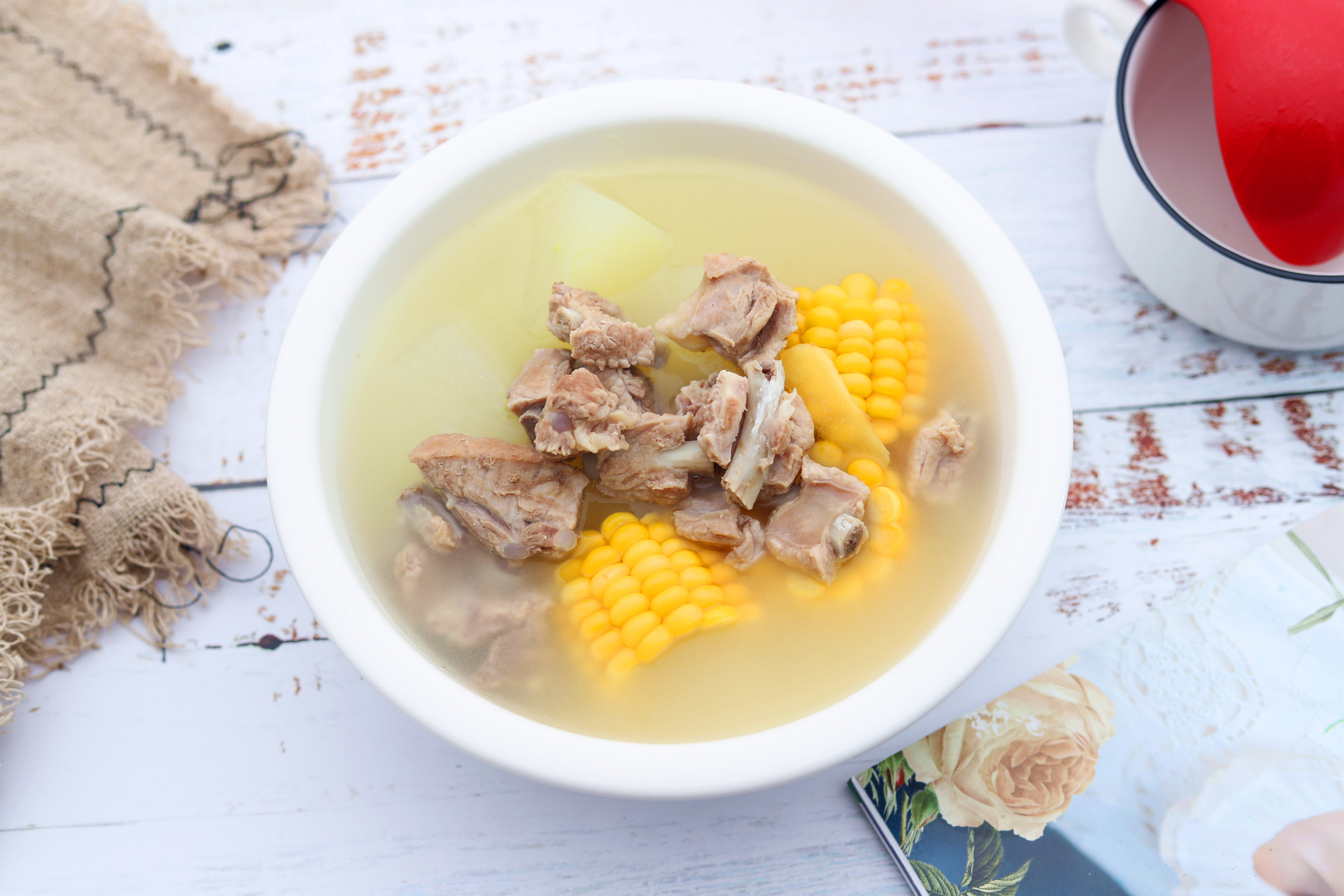 冬瓜排骨汤感觉好油腻,冬瓜排骨汤怎么炖最好喝