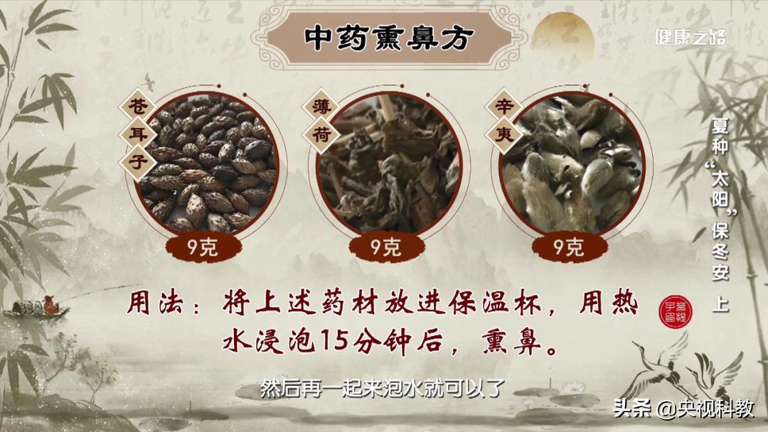 “老慢支”老鼻炎不要怕，我们有妙招