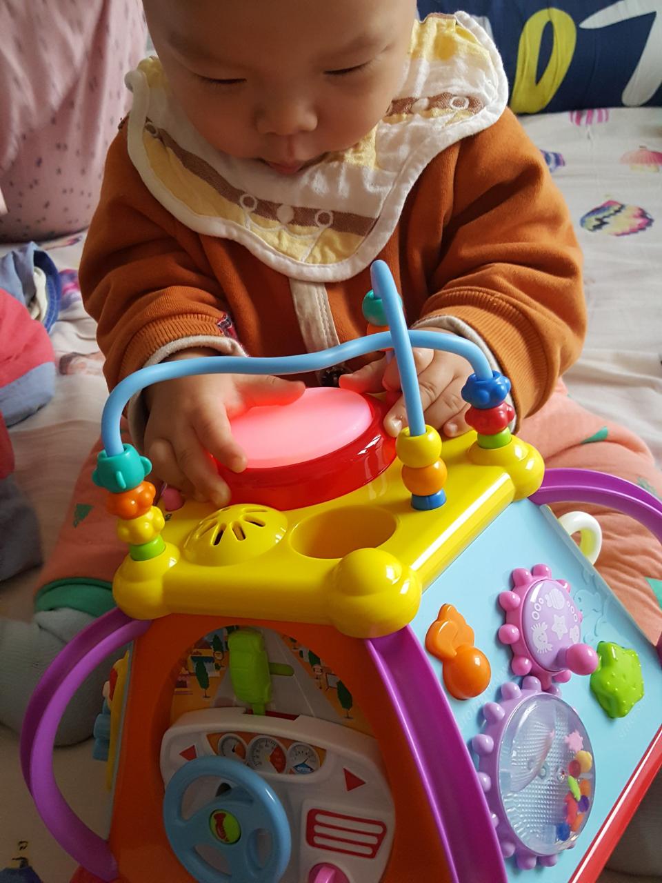 娃一直很爱玩的玩具-汇乐玩具快乐小天地体验分享