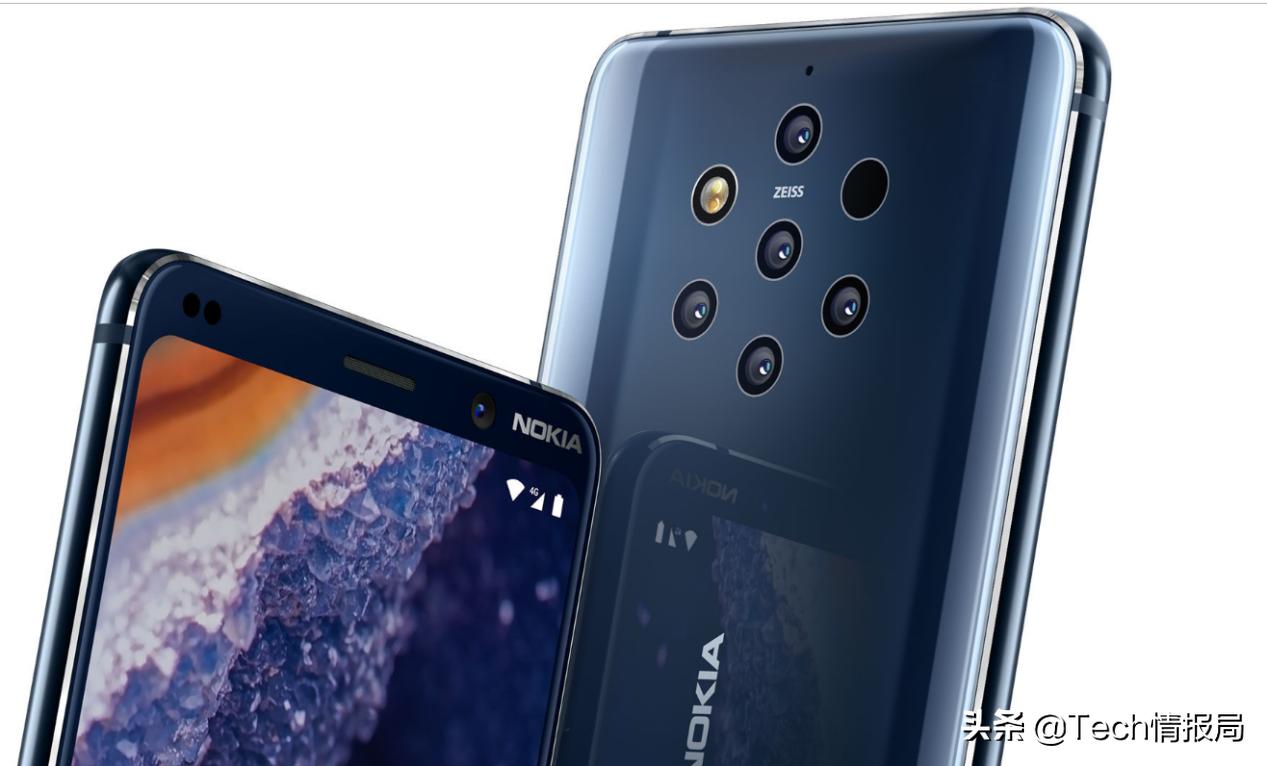 诺基亚下周二新品发布,将带来2款新机,一款5摄,一款4800万像素