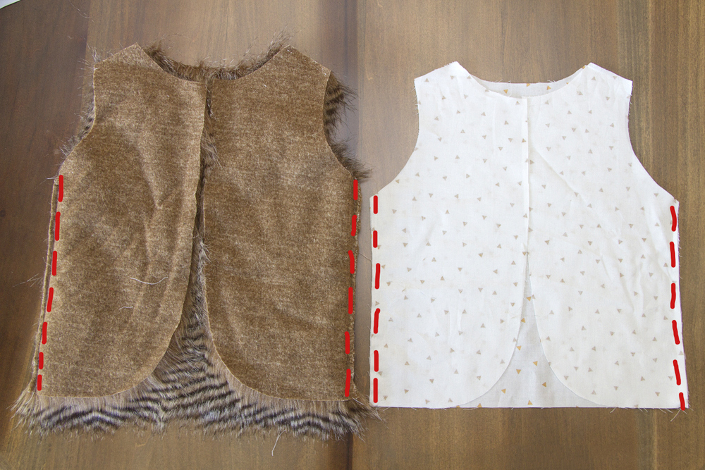 小背心裁剪与缝制入门,老年人背心的裁剪与缝制过程