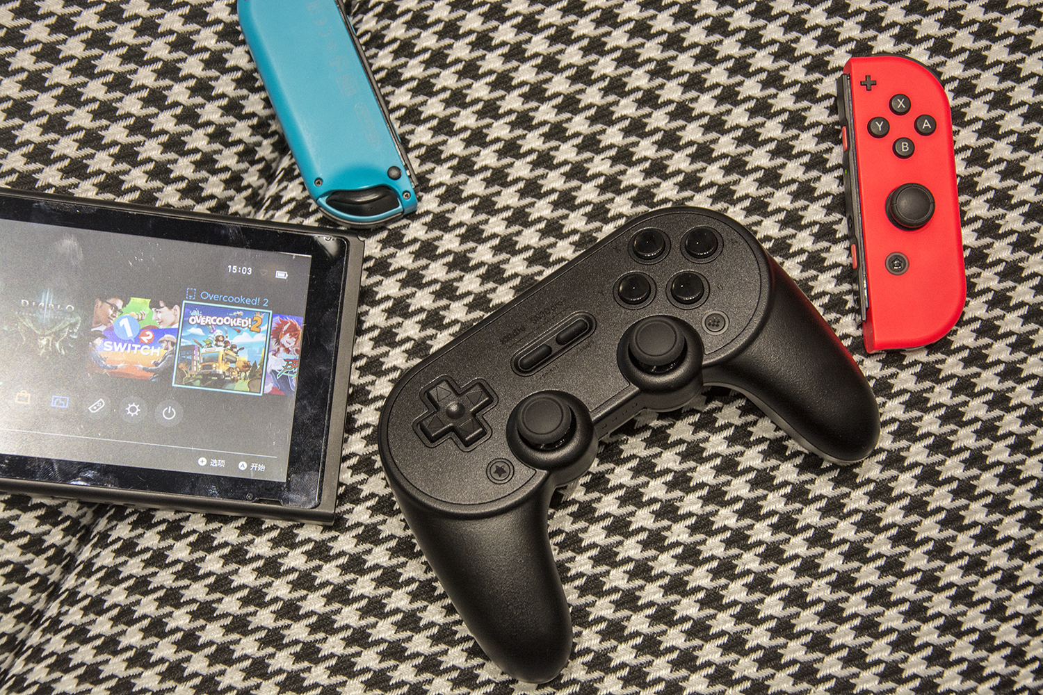 八位堂sn30pro复古手柄,八位堂sn30pro玩原神