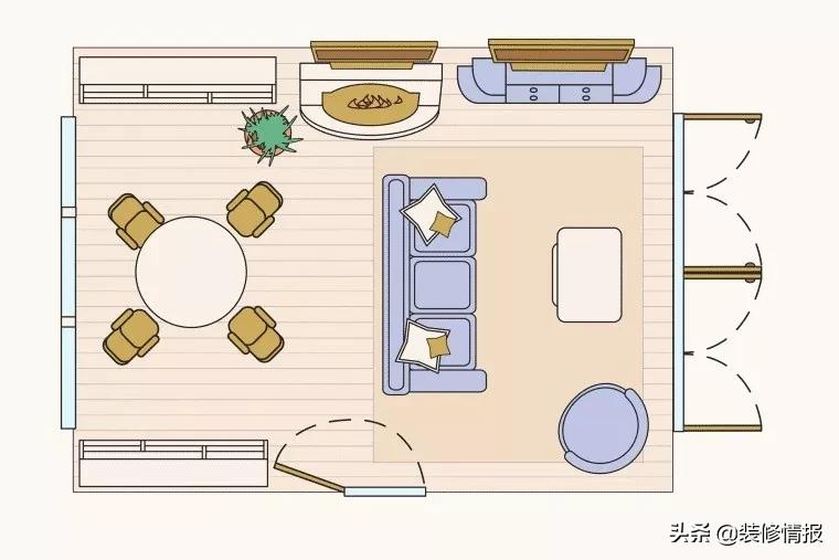 经典客厅布置100种简单,100个客厅布局合集