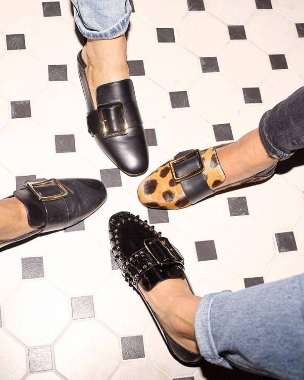 穆勒鞋金扣半拖,HotStuff