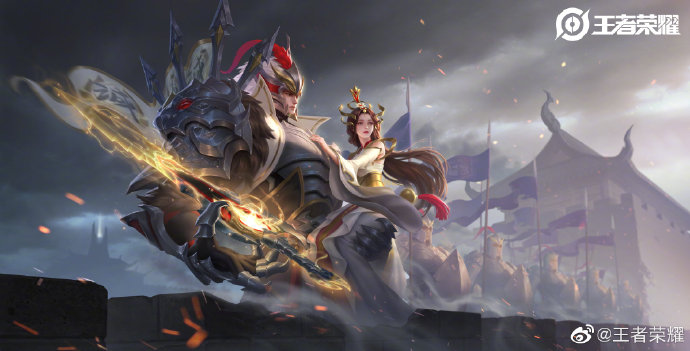 王者荣耀干将莫邪新皮肤海报优化,王者荣耀干将莫邪新皮肤前建模