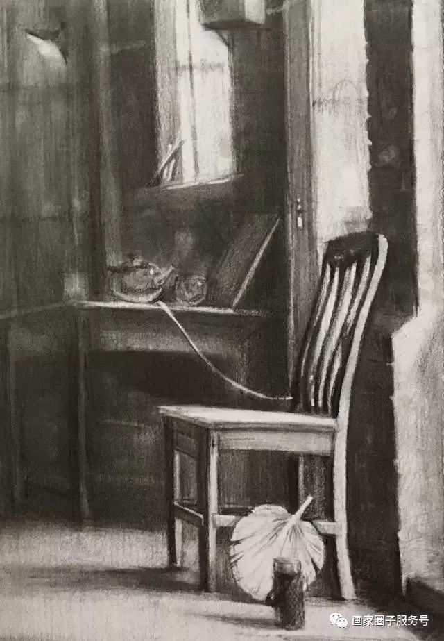 清华大学美术学院设计素描高分卷,清华学生校考素描作品