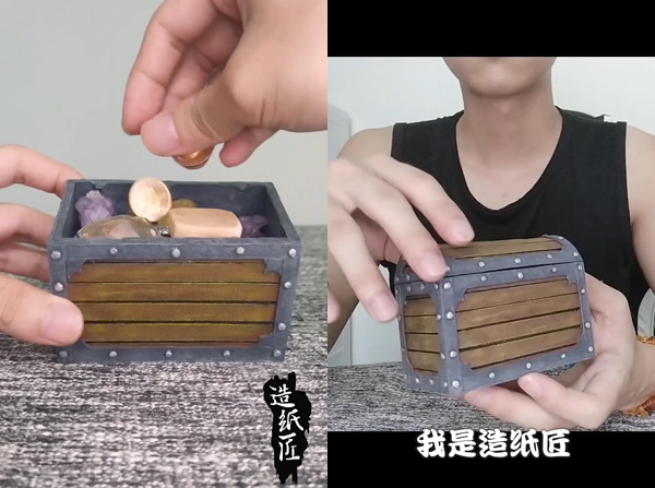 家里不要的小盒子可以做什么,家里不用的纸盒子收纳箱