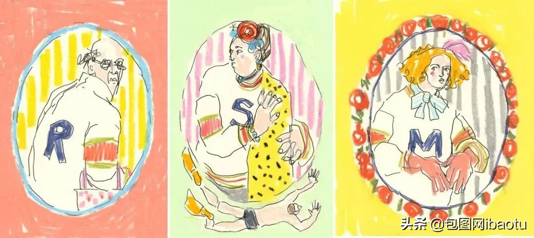 gucci插画师 (被gucci 聘为御用插画师)