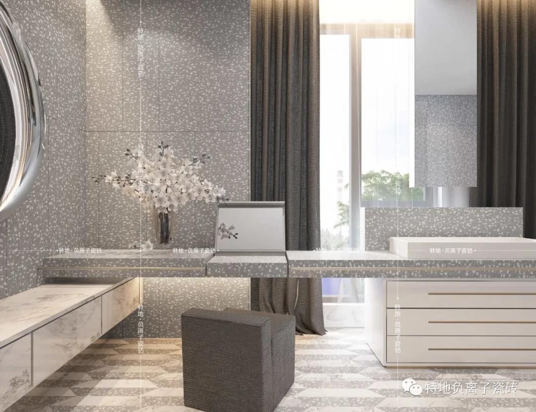 特地负离子瓷砖和宝诗龙瓷砖,明星设计师孟也