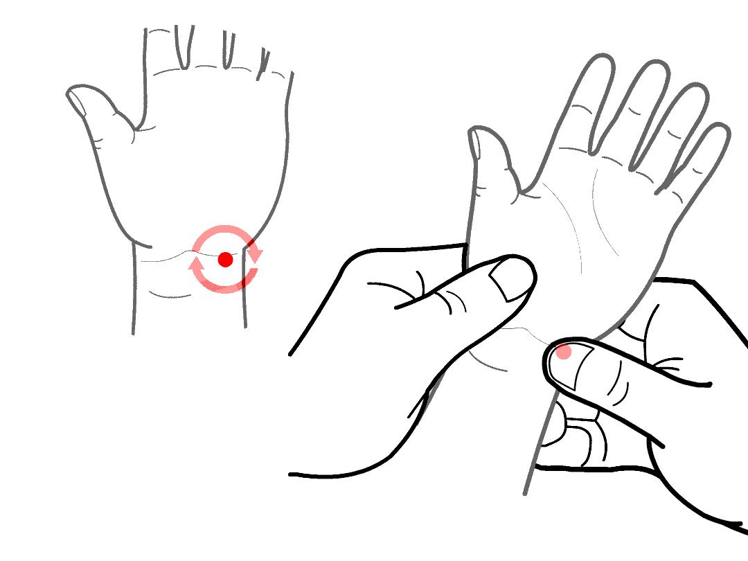痛经穴位按完吐了,痛经后按哪个穴位
