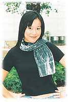 围巾编织开头结尾花式,系花式围巾的方法