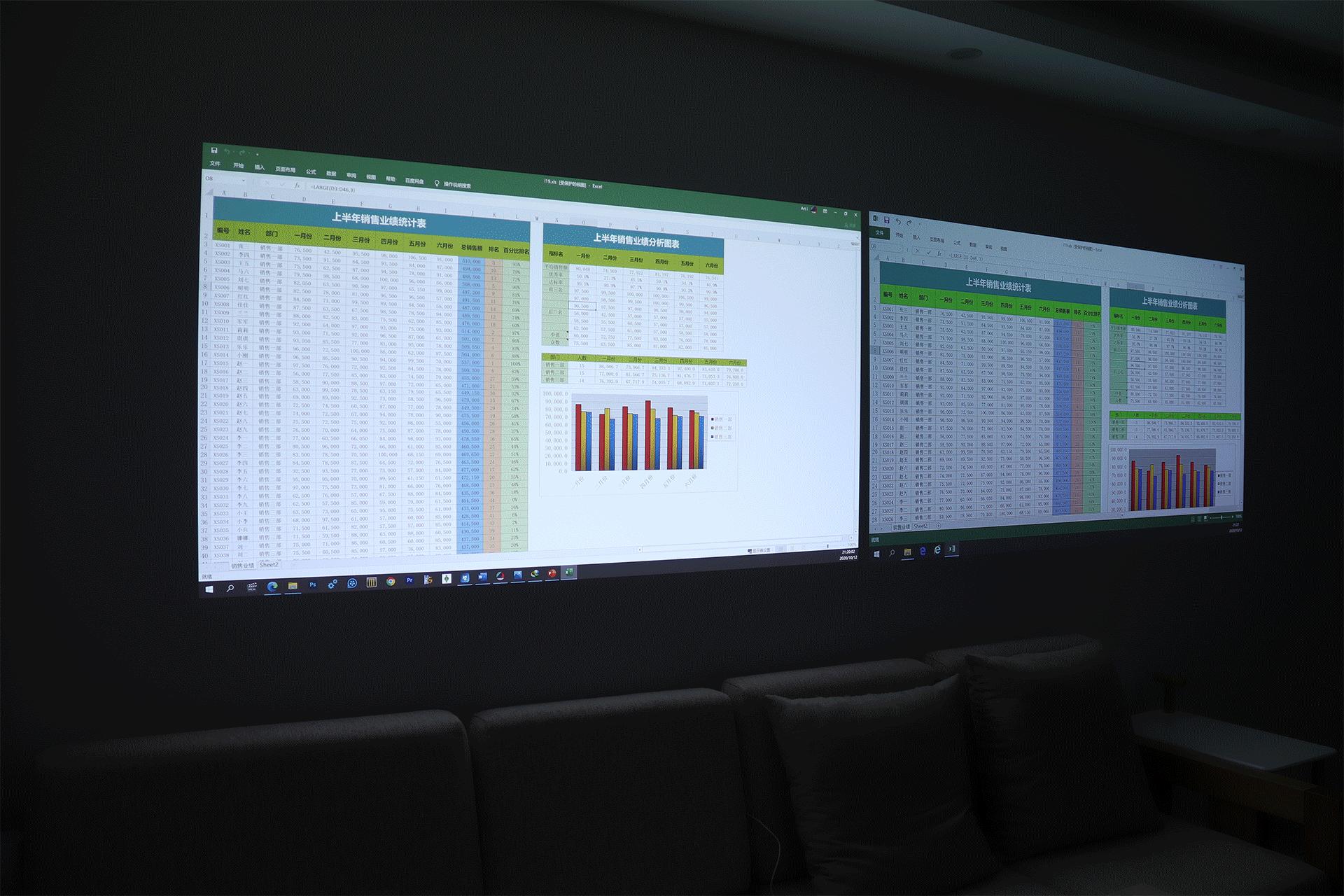优派px701-4kpro投影距离,优派px701-4k和米家激光投影