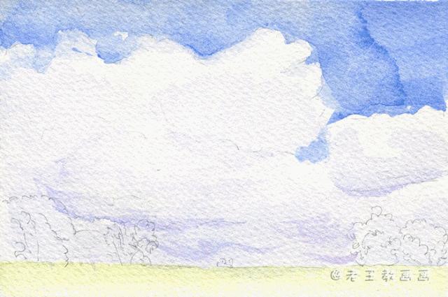 听说你不会画白云？这个教程教你学会！