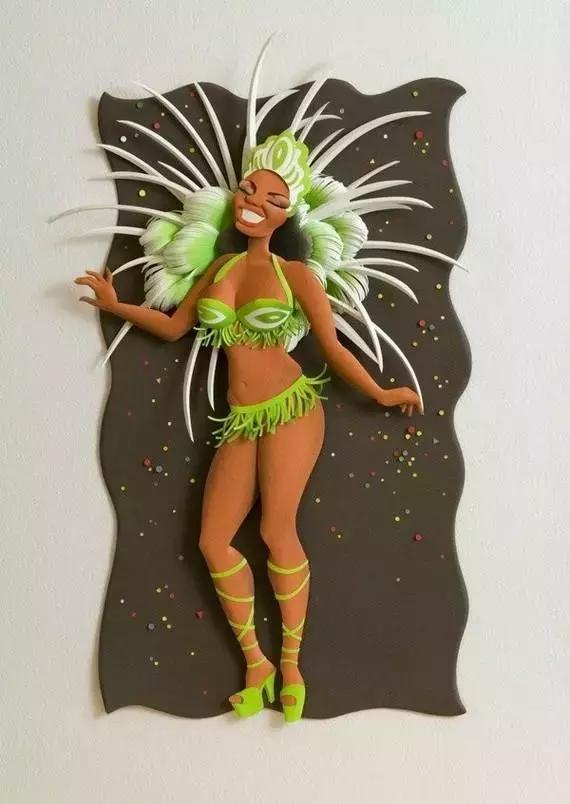 用纸剪出漂亮的图案,用纸剪的足球