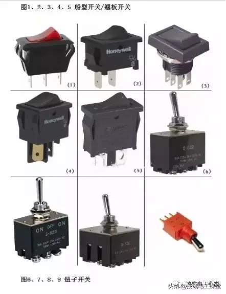 电路板电子元器件符号一览表,电子元器件图片识别符号及名称