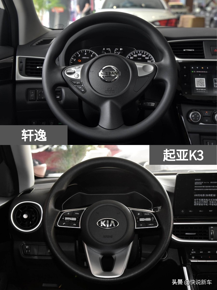油耗低的车空间大合资suv,轩逸和k3哪个更值得入手